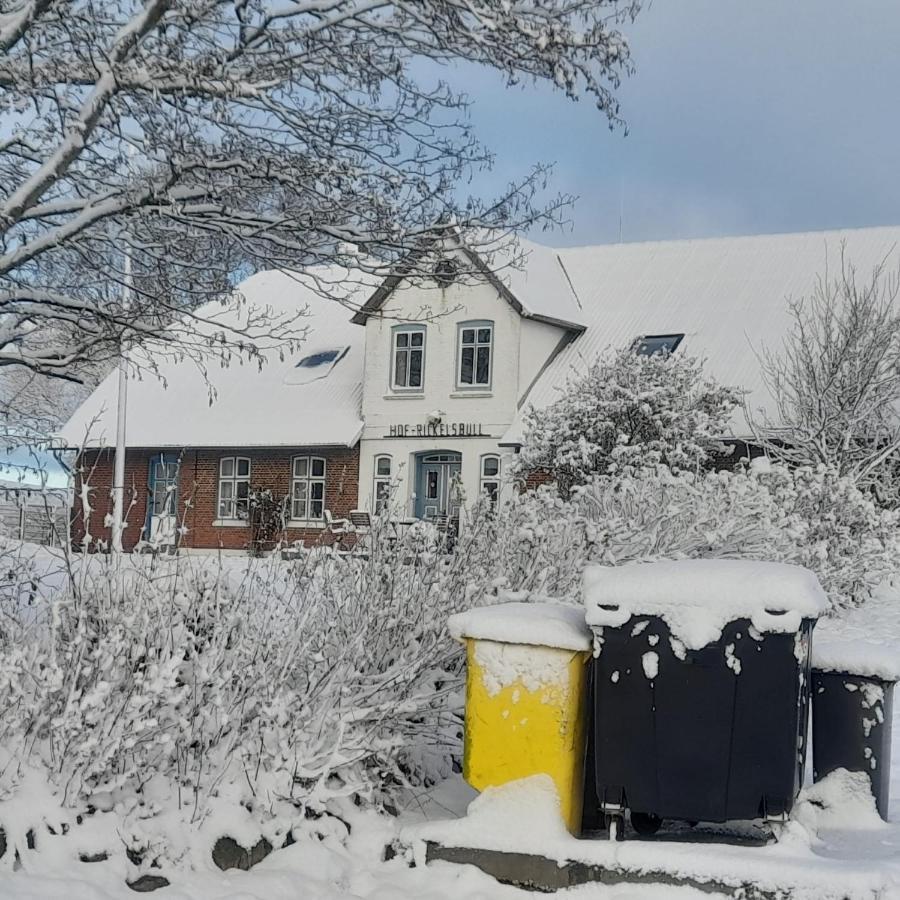 Hof Rickelsbuell - Nordseeurlaub Auf Dem Biobauernhof Rodenäs Buitenkant foto
